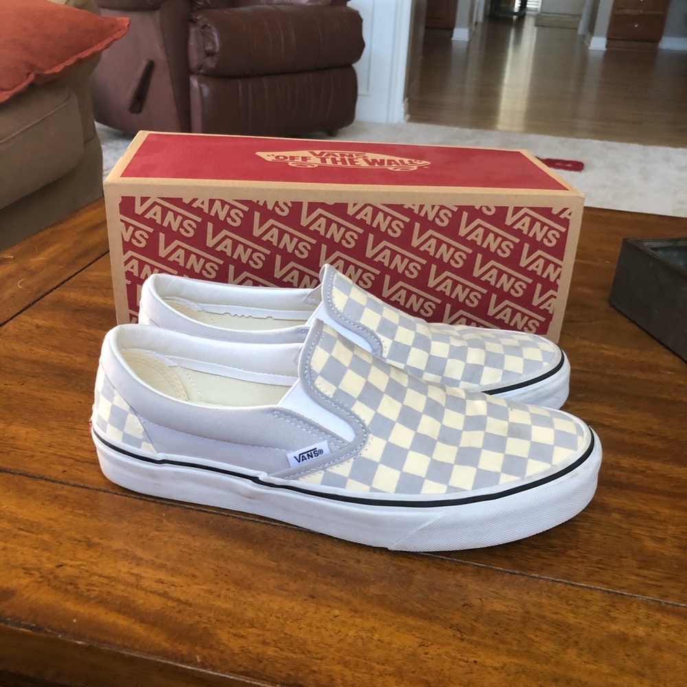 Checkered vans